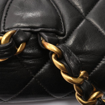 マトラッセ バックパック リュックサック ラムスキン ブラック ゴールド金具 シャネル バッグ CHANEL