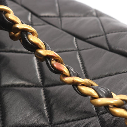 マトラッセ バックパック リュックサック ラムスキン ブラック ゴールド金具 シャネル バッグ CHANEL