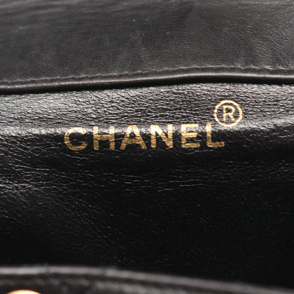 マトラッセ バックパック リュックサック ラムスキン ブラック ゴールド金具 シャネル バッグ CHANEL