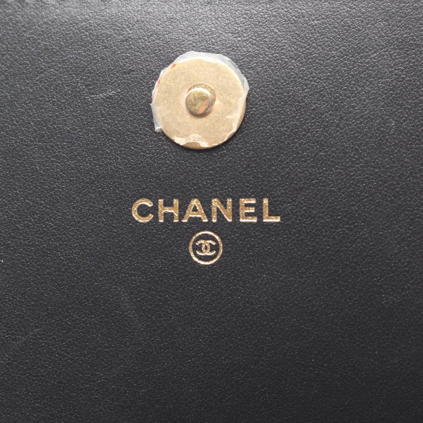 マトラッセ チェーンウォレット キャビアスキン ブラック ゴールド金具 シャネル バッグ CHANEL