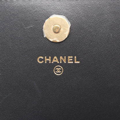 マトラッセ チェーンウォレット キャビアスキン ブラック ゴールド金具 シャネル バッグ CHANEL