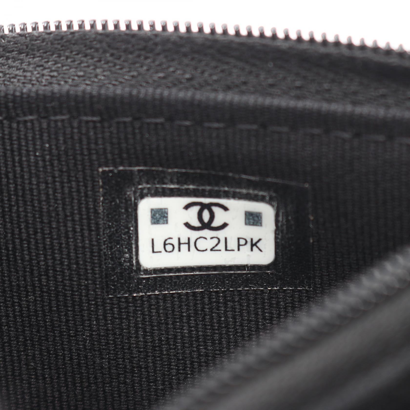 マトラッセ チェーンウォレット キャビアスキン ブラック ゴールド金具 シャネル バッグ CHANEL