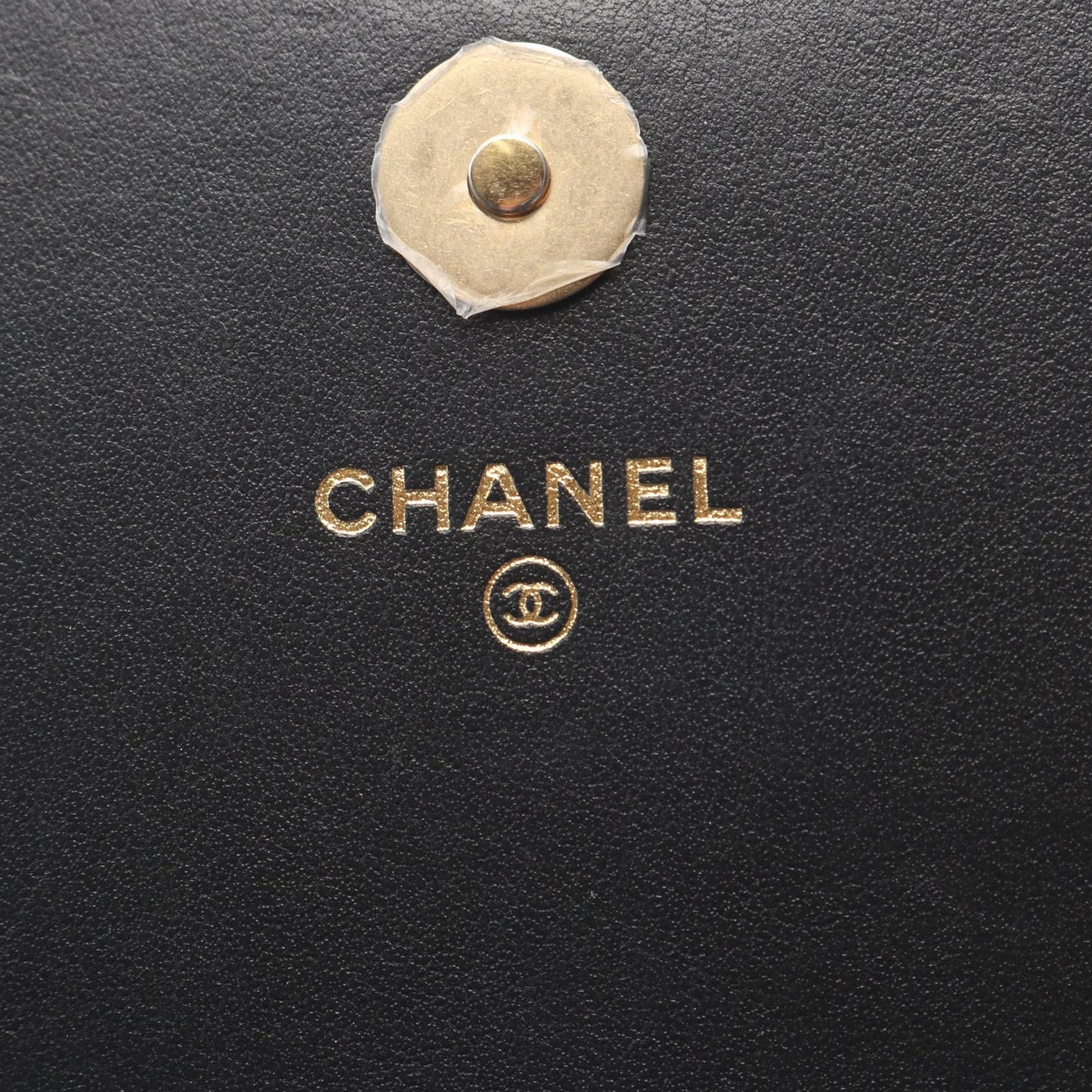 マトラッセ チェーンウォレット チェーンウォレット キャビアスキン ブラック ゴールド金具 シャネル バッグ CHANEL