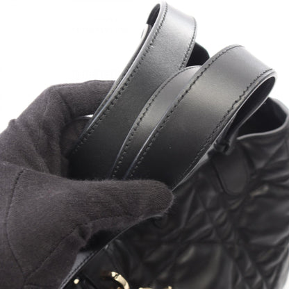 トゥジュール ラージ マイクロカナージュ ハンドバッグ トートバッグ レザー ブラック クリスチャンディオール バッグ Christian Dior