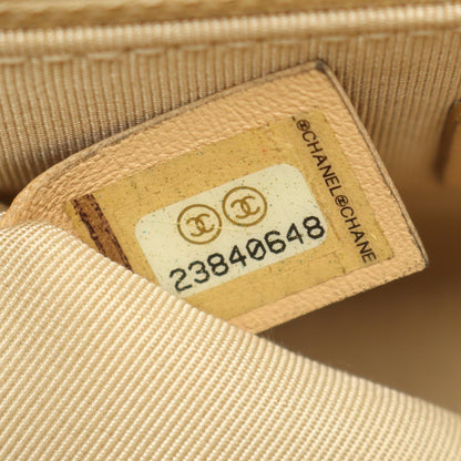 マトラッセ 2WAY チェーンショルダーバッグ レザー イエロー ゴールド金具 シャネル バッグ CHANEL