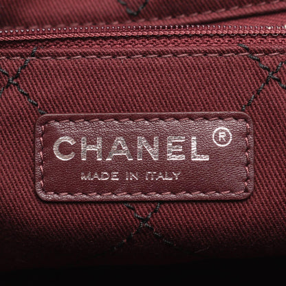 オンザロード ワイルドステッチ ショルダーバッグ トートバッグ キャビアスキン ブラック シルバー金具 シャネル バッグ CHANEL