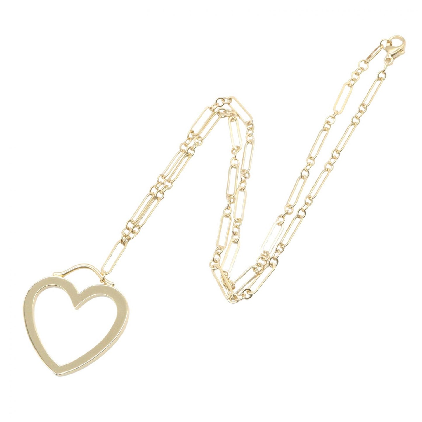 オープンハート ネックレス ネックレス K18YG イエローゴールド ティファニー アクセサリー TIFFANY & Co.