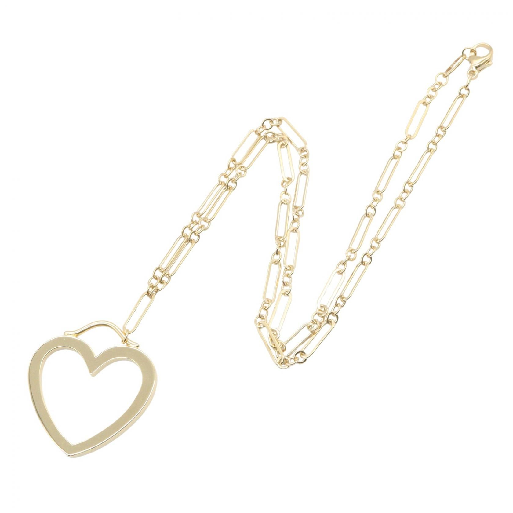 オープンハート ネックレス ネックレス K18YG イエローゴールド ティファニー アクセサリー TIFFANY & Co.