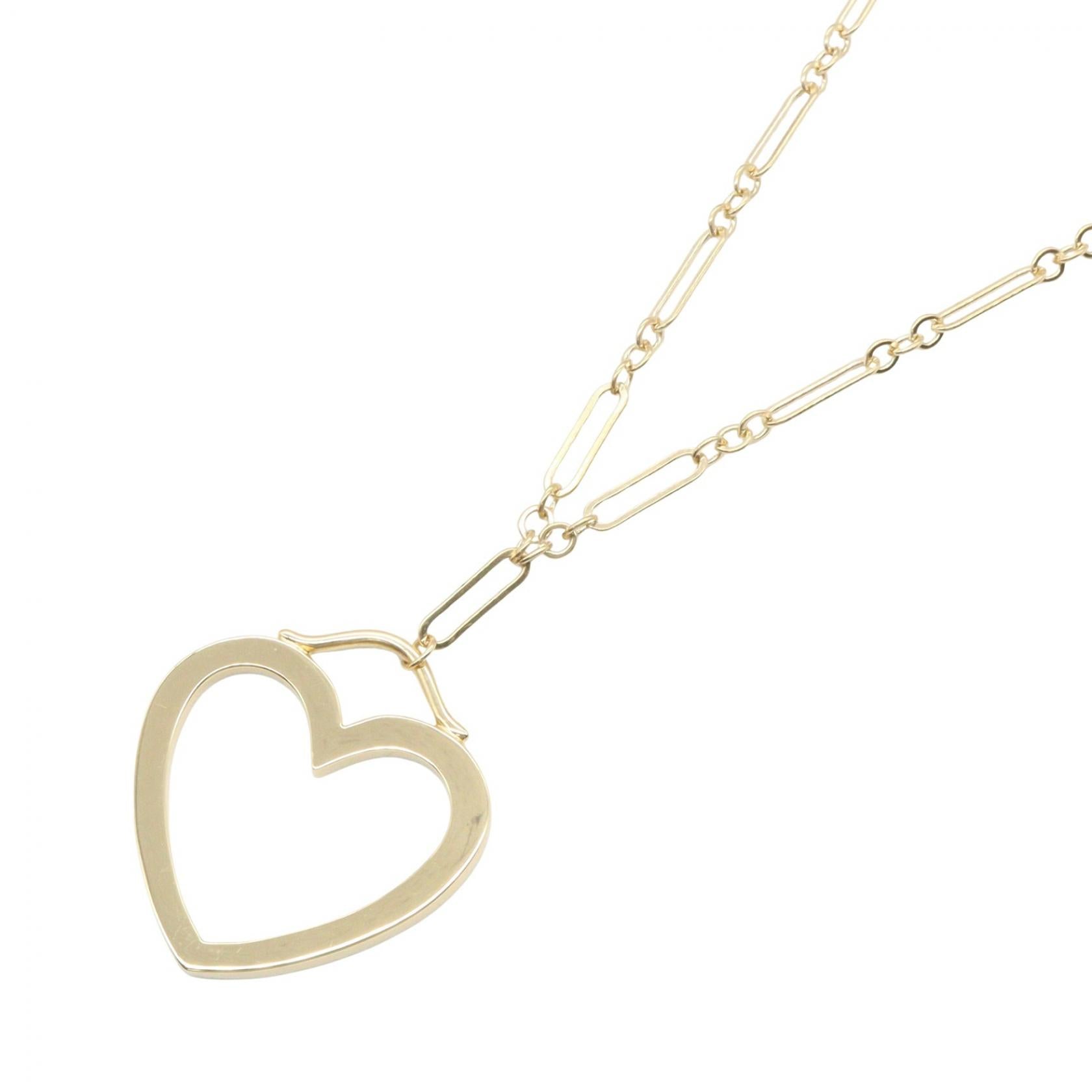 オープンハート ネックレス ネックレス K18YG イエローゴールド ティファニー アクセサリー TIFFANY & Co.