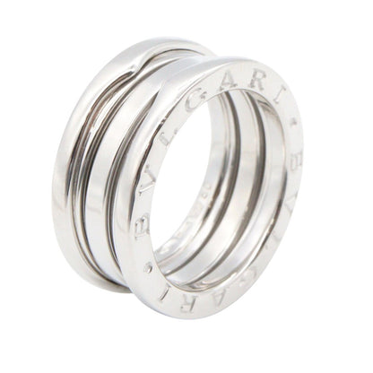 B-zero1 ビーゼロワン リング 3バンド リング 指輪 K18WG ホワイトゴールド ブルガリ アクセサリー BVLGARI