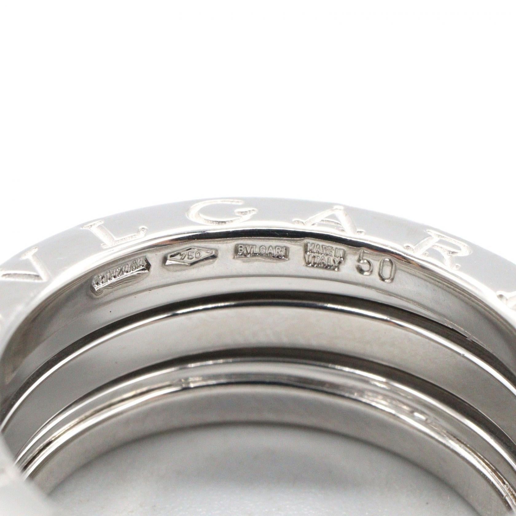 B-zero1 ビーゼロワン リング 3バンド リング 指輪 K18WG ホワイトゴールド ブルガリ アクセサリー BVLGARI