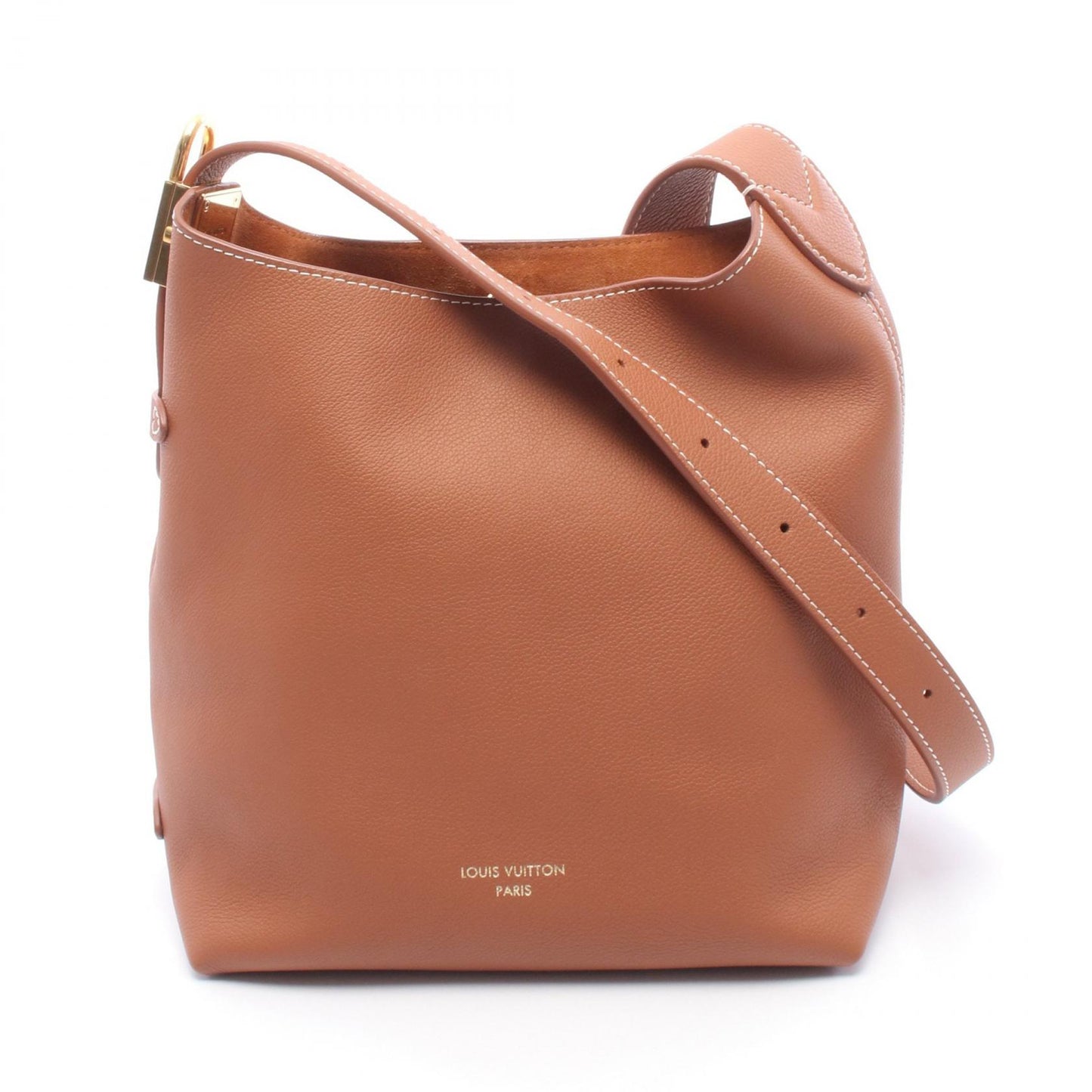 ロウキー ホーボーPM ショルダーバッグ レザー ライトブラウン ルイヴィトン バッグ LOUIS VUITTON