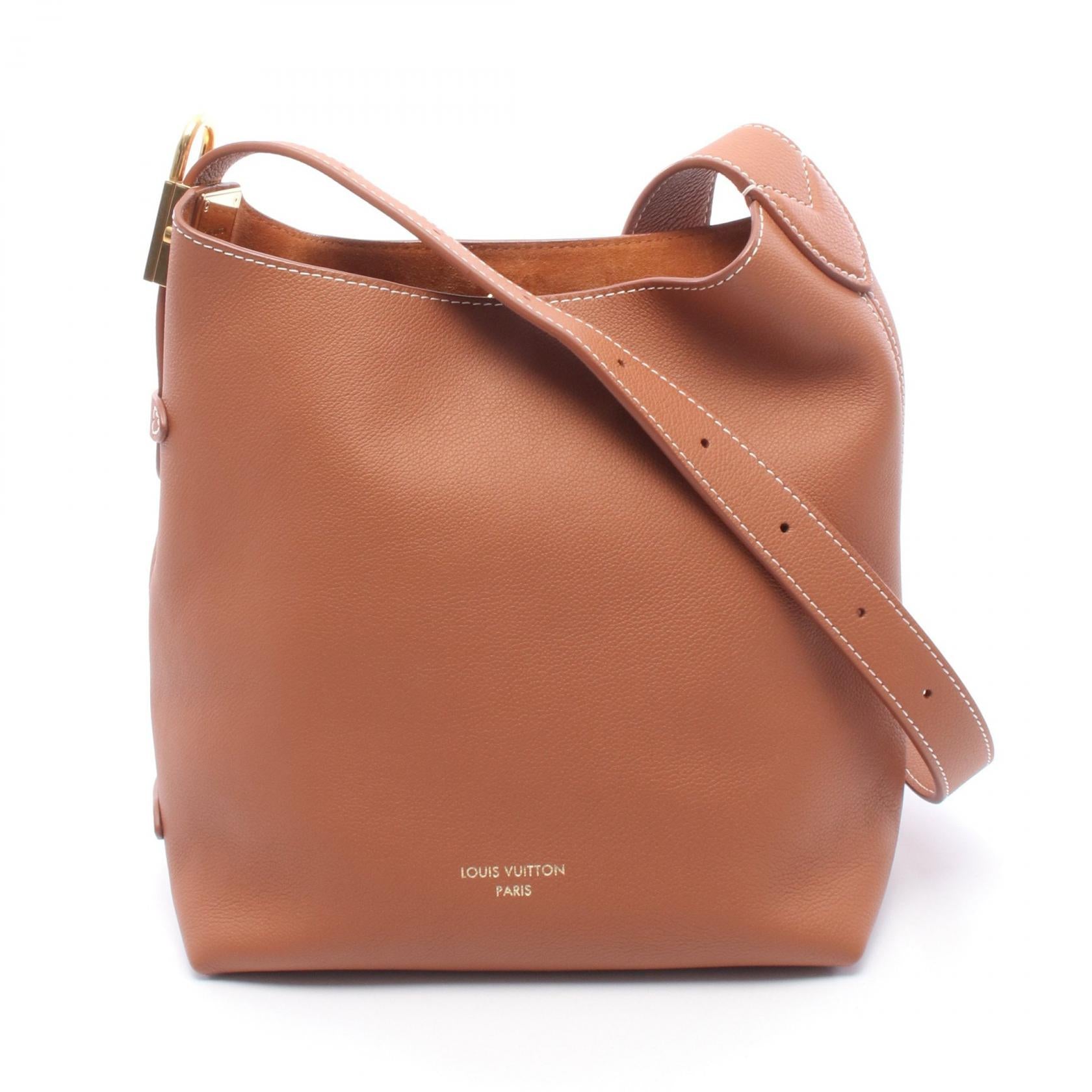 ロウキー ホーボーPM ショルダーバッグ レザー ライトブラウン ルイヴィトン バッグ LOUIS VUITTON