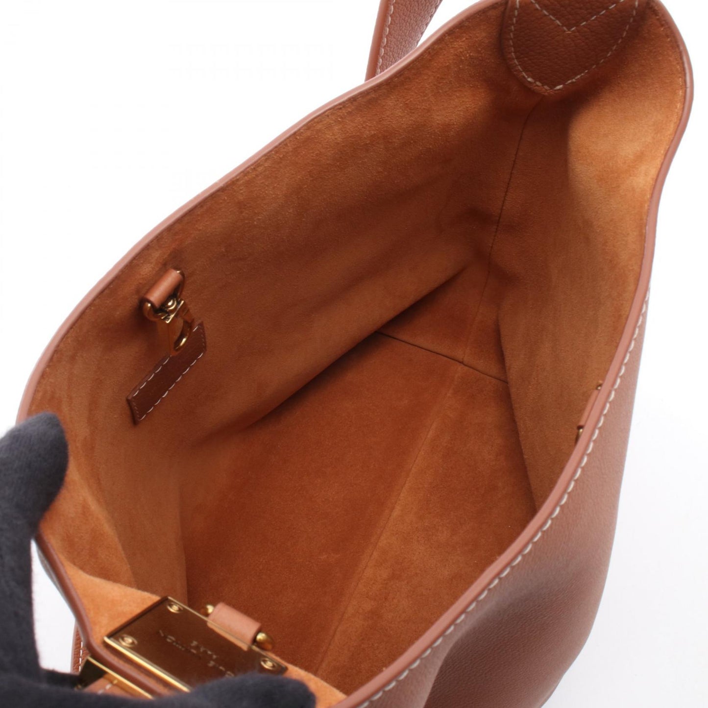 ロウキー ホーボーPM ショルダーバッグ レザー ライトブラウン ルイヴィトン バッグ LOUIS VUITTON