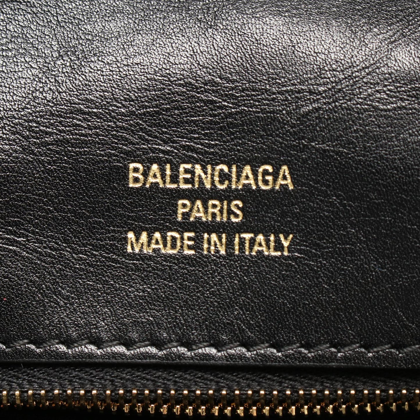 モナコ スリングバッグ ワンショルダーバッグ レザー ブラック バレンシアガ バッグ BALENCIAGA