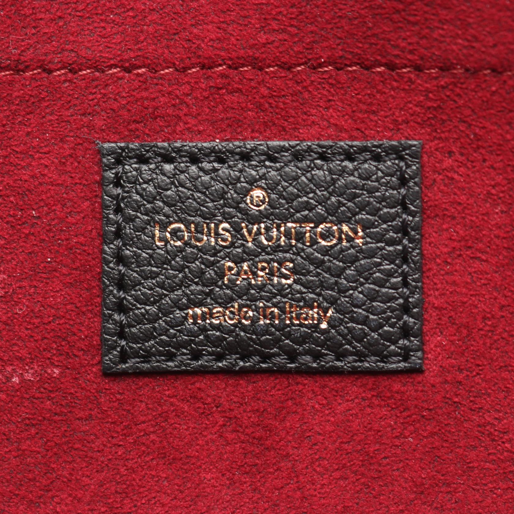 ポシェット フェリシー バイカラーモノグラムアンプラント チェーンウォレット レザー ブラック ベージュ ルイヴィトン バッグ LOUIS VUITTON