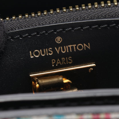 シティ スティーマー MINI リバティローズ 2WAY ハンドバッグ レザー ピンク ブラック マルチカラー ルイヴィトン バッグ LOUIS VUITTON