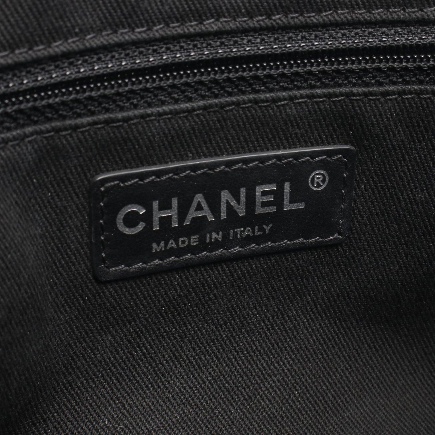 マトラッセ チェーンショルダー チェーンショルダーバッグ レザー ブラック シルバー金具 シャネル バッグ CHANEL