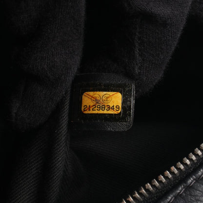 マトラッセ チェーンショルダー チェーンショルダーバッグ レザー ブラック シルバー金具 シャネル バッグ CHANEL