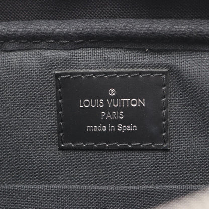 アンブレール ダミエグラフィット ボディバッグ ウエストバッグ PVC レザー ブラック ルイヴィトン バッグ LOUIS VUITTON