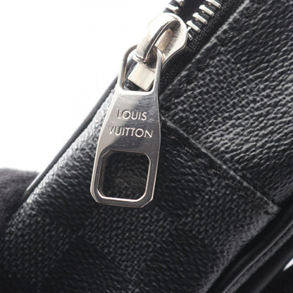アンブレール ダミエグラフィット ボディバッグ ウエストバッグ PVC レザー ブラック ルイヴィトン バッグ LOUIS VUITTON