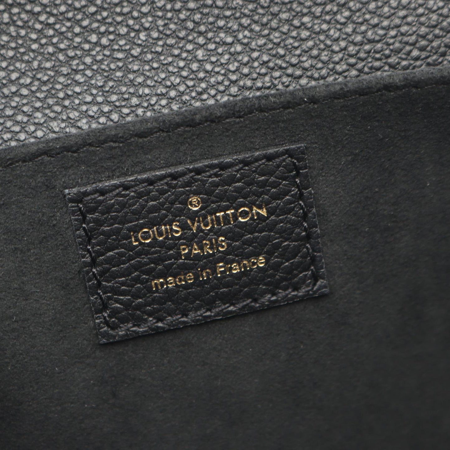 ポシェットメティス EW モノグラムアンプラント 2WAY ハンドバッグ レザー ブラック ルイヴィトン バッグ LOUIS VUITTON
