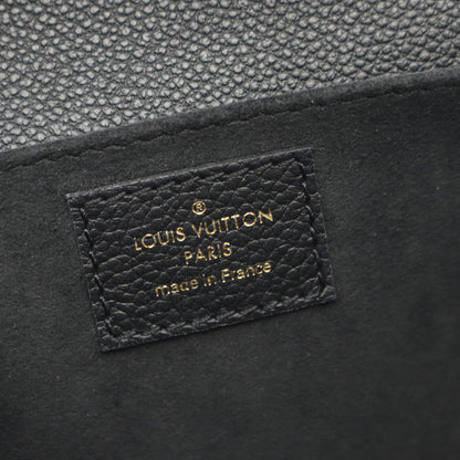 ポシェットメティス EW モノグラムアンプラント 2WAY ハンドバッグ レザー ブラック ルイヴィトン バッグ LOUIS VUITTON