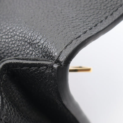 ポシェットメティス EW モノグラムアンプラント 2WAY ハンドバッグ レザー ブラック ルイヴィトン バッグ LOUIS VUITTON