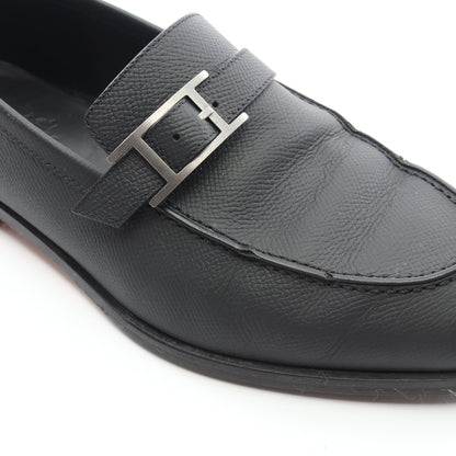 モントレー モカシン ヴォーエプソン ブラック エルメス シューズ HERMES