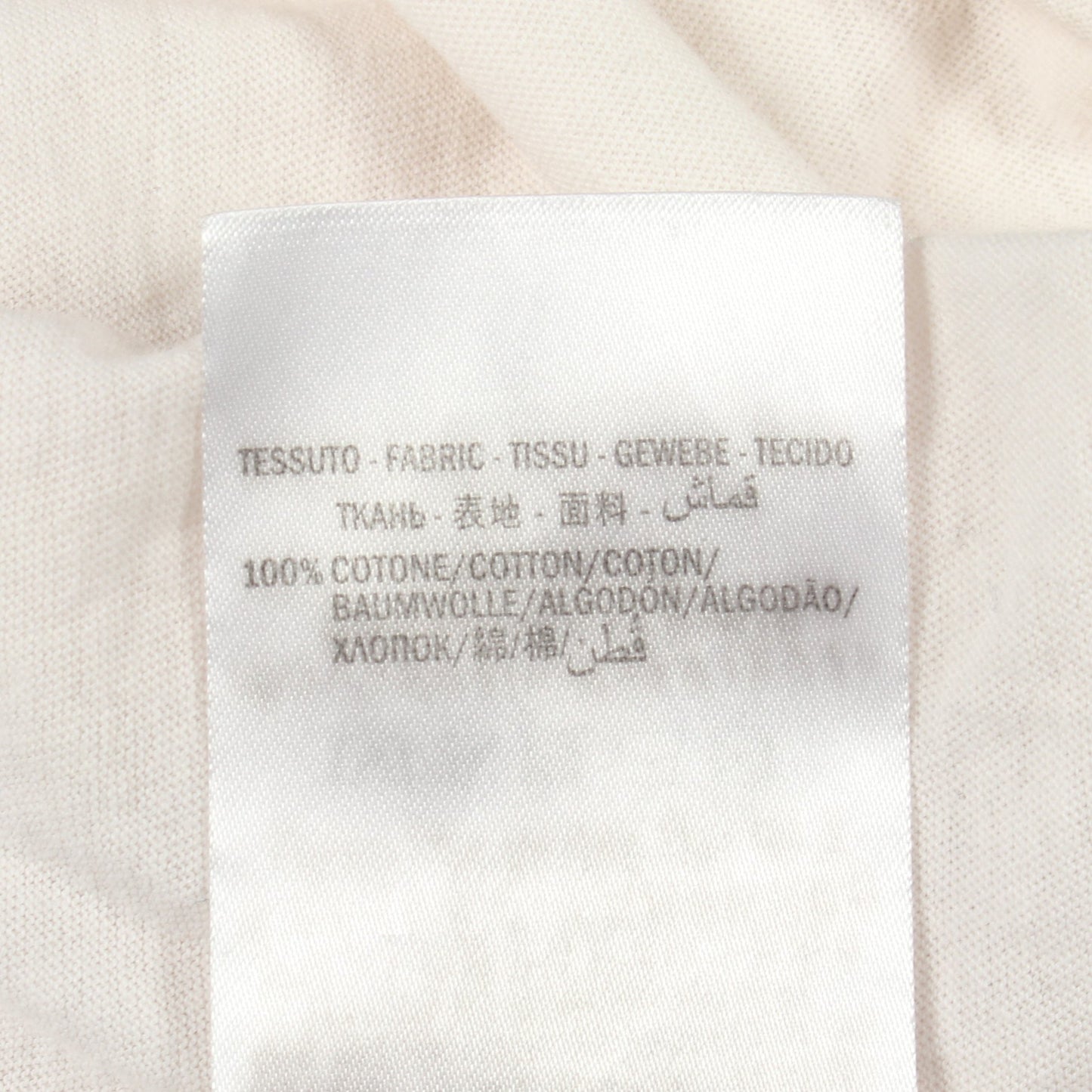 GUCCI ロゴ ウォッシュド ダメージ加工 Tシャツ カットソー コットン ホワイト マルチカラー グッチ トップス GUCCI