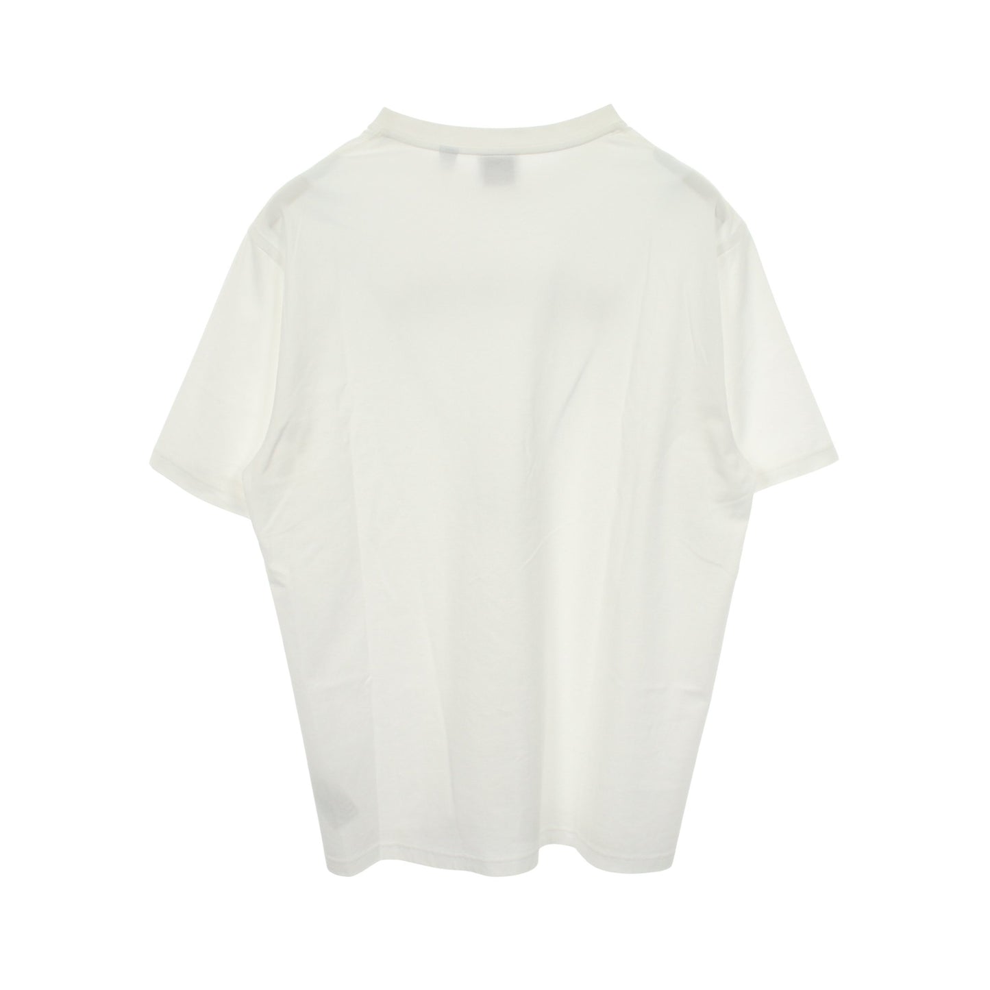 ロゴプリント クルーネック 半袖Tシャツ コットン ホワイト バーバリー トップス BURBERRY