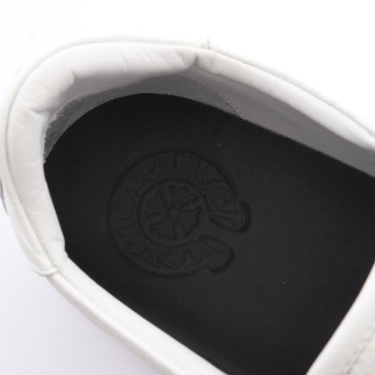 CHプラスパッチ ダガー スリッポン スニーカー レザー ホワイト クロムハーツ シューズ Chrome Hearts