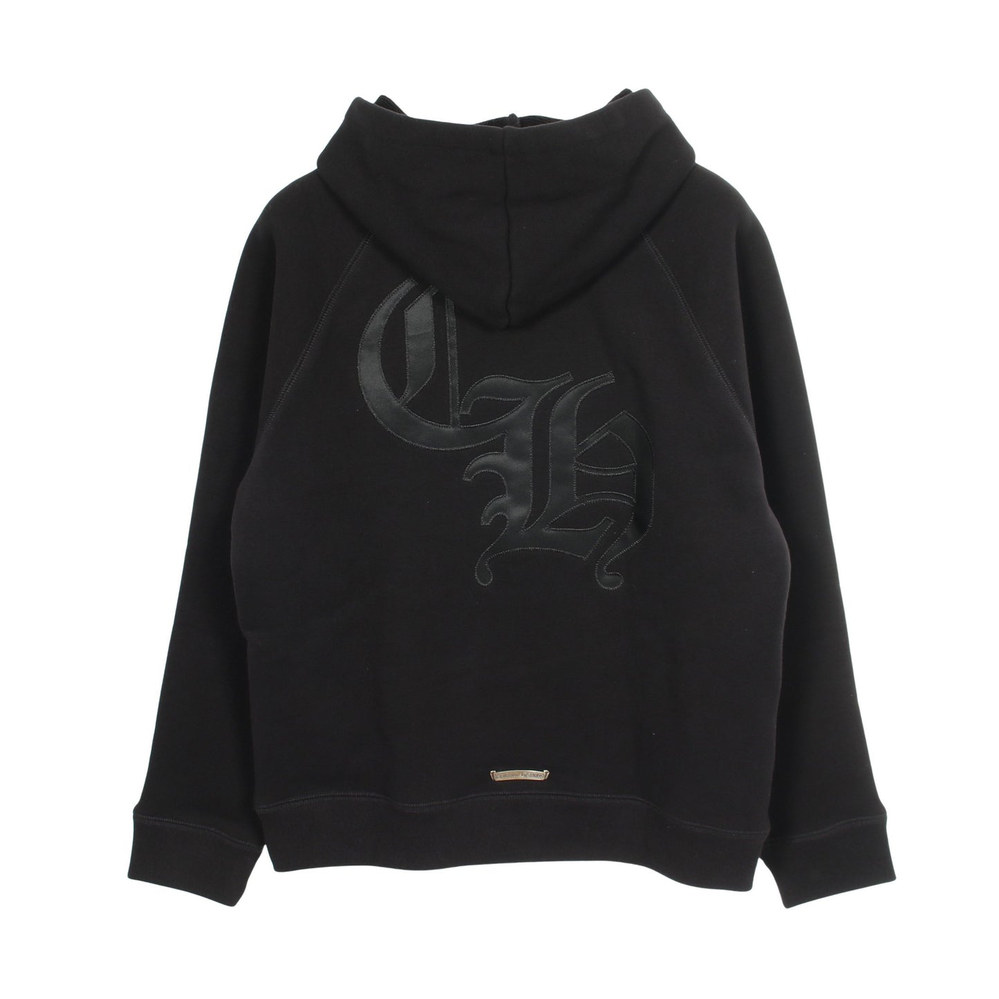 Y NOT CHロゴ プルオーバーパーカー コットン ブラック クロムハーツ トップス Chrome Hearts
