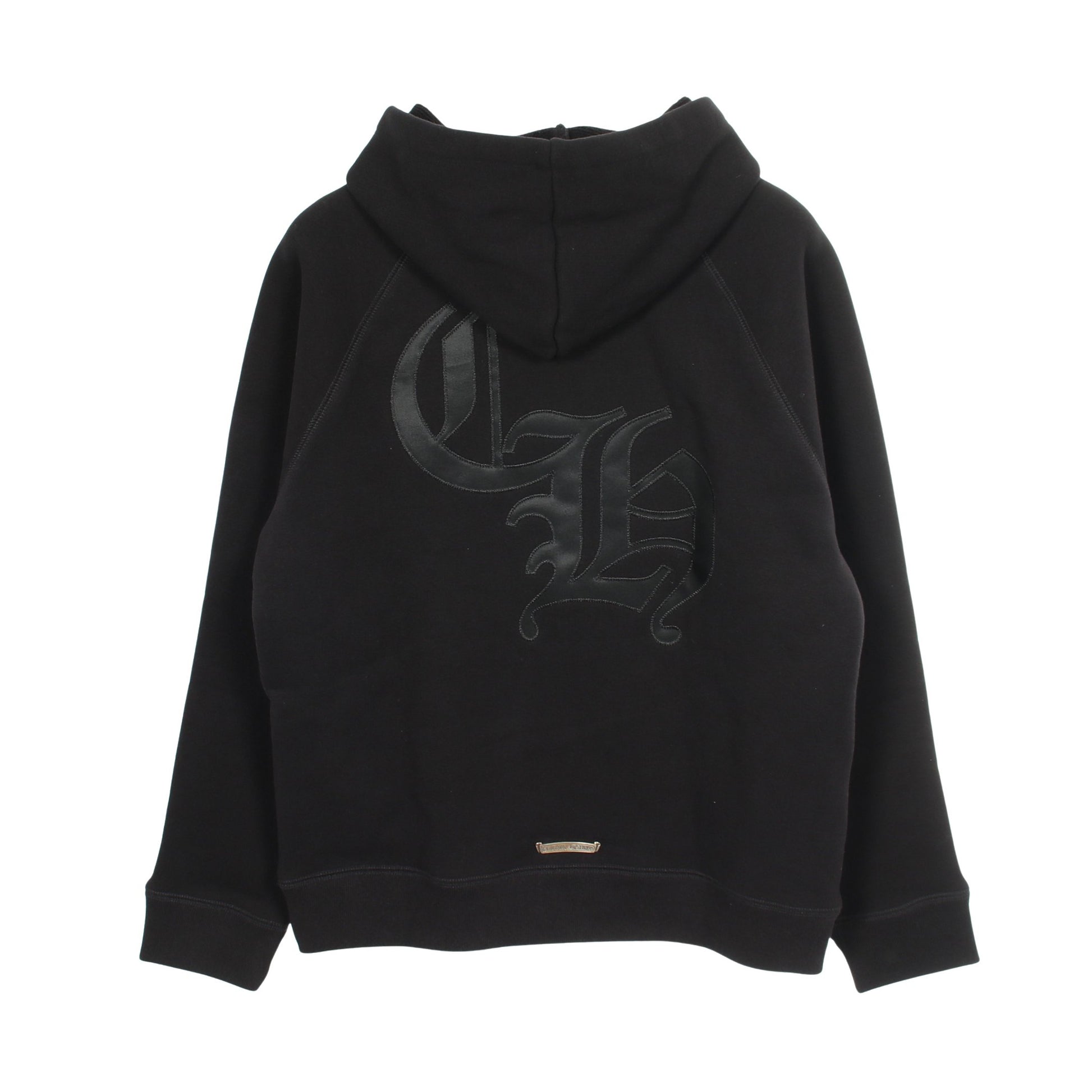 Y NOT CHロゴ プルオーバーパーカー コットン ブラック クロムハーツ トップス Chrome Hearts