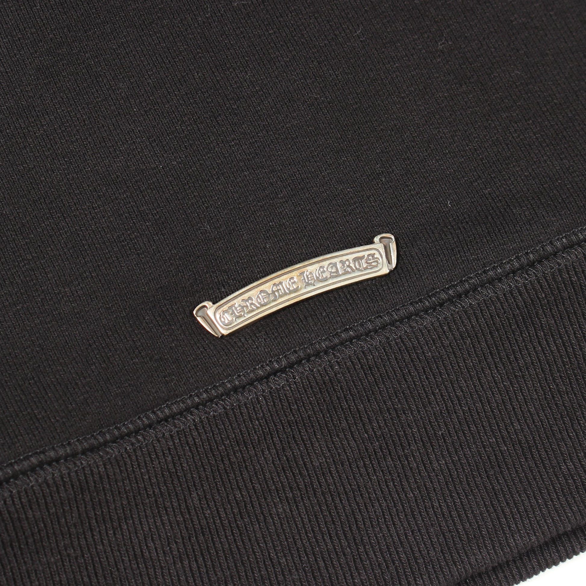 Y NOT CHロゴ プルオーバーパーカー コットン ブラック クロムハーツ トップス Chrome Hearts
