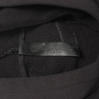 Y NOT CHロゴ プルオーバーパーカー コットン ブラック クロムハーツ トップス Chrome Hearts