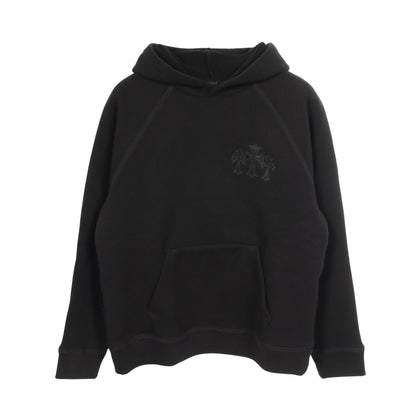 Y NOT CHロゴ プルオーバーパーカー コットン ブラック クロムハーツ トップス Chrome Hearts
