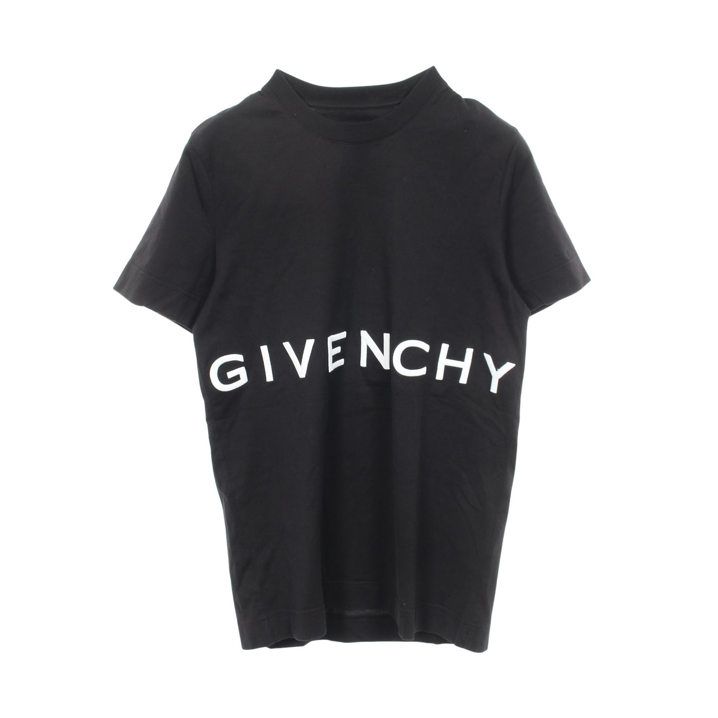 4G ロゴ刺繍 半袖Tシャツ コットン ブラック ジバンシィ トップス GIVENCHY
