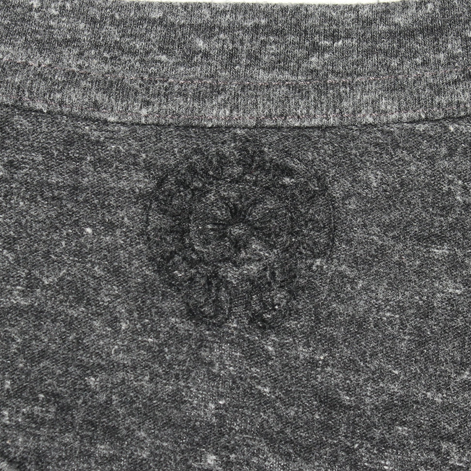 スタープリント Vネック 半袖Tシャツ コットン ダークグレー クロムハーツ トップス Chrome Hearts