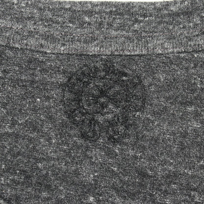 スタープリント Vネック 半袖Tシャツ コットン ダークグレー クロムハーツ トップス Chrome Hearts