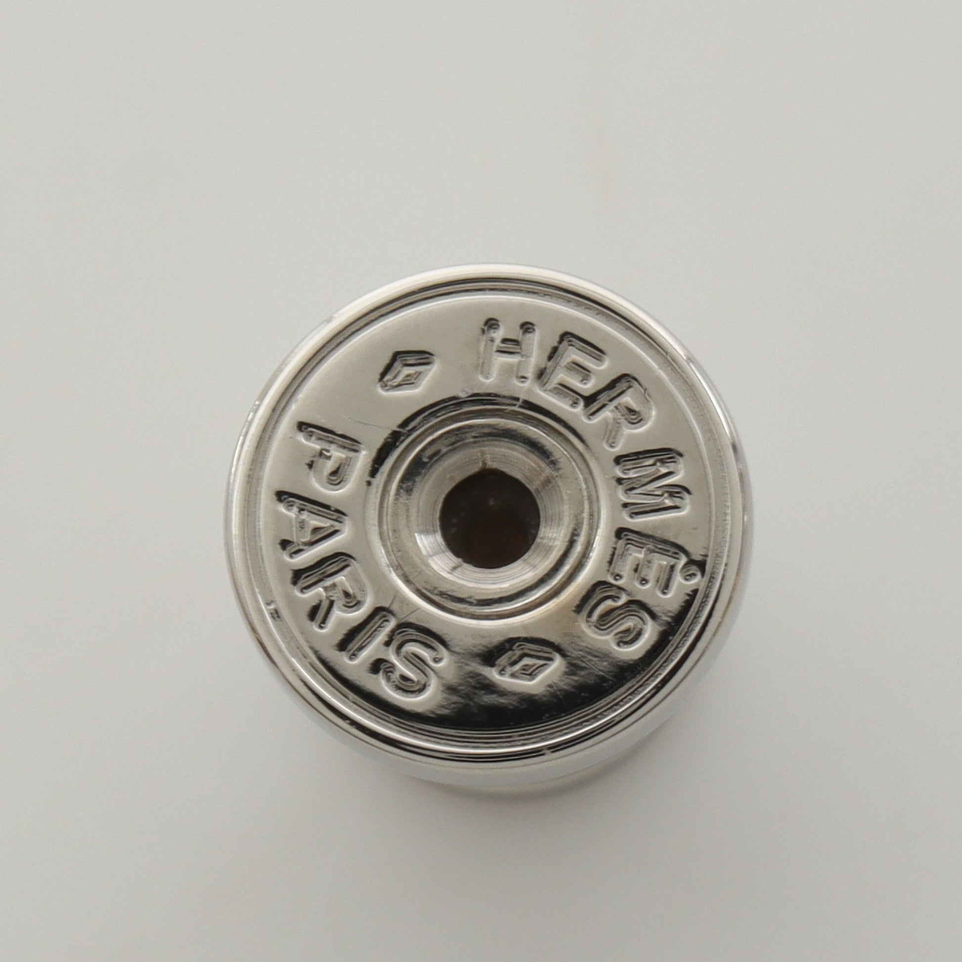 MINI POP H ミニポップアッシュ ピアス シルバー アイボリー エルメス アクセサリー HERMES