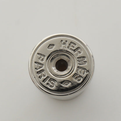 MINI POP H ミニポップアッシュ ピアス シルバー アイボリー エルメス アクセサリー HERMES