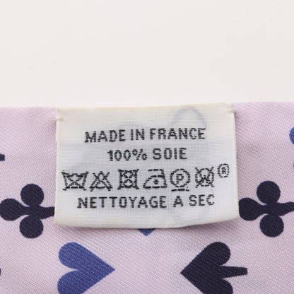 ツイリー Jeu de Cartes リボン スカーフ シルク ライトパープル エルメス 財布・小物 HERMES