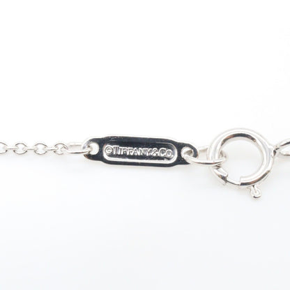 クローバー キー ペンダント ダイヤ ネックレス ネックレス ダイヤモンド K18WG ホワイトゴールド クリア ティファニー