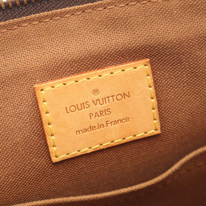 ポパンクール オ モノグラム ショルダーバッグ トートバッグ PVC レザー ブラウン ルイヴィトン バッグ LOUIS VUITTON