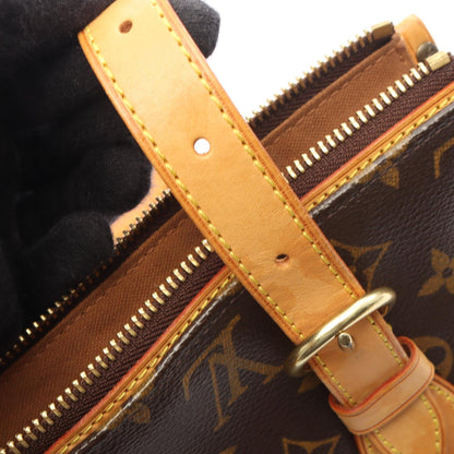 ポパンクール オ モノグラム ショルダーバッグ トートバッグ PVC レザー ブラウン ルイヴィトン バッグ LOUIS VUITTON