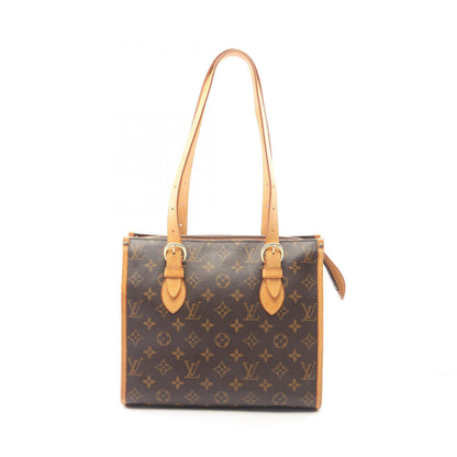 ポパンクール オ モノグラム ショルダーバッグ トートバッグ PVC レザー ブラウン ルイヴィトン バッグ LOUIS VUITTON
