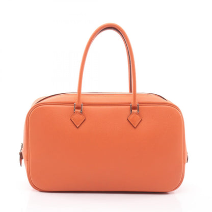 プリュムエラン28 ハンドバッグ ヴォーエプソン オレンジ エルメス バッグ HERMES
