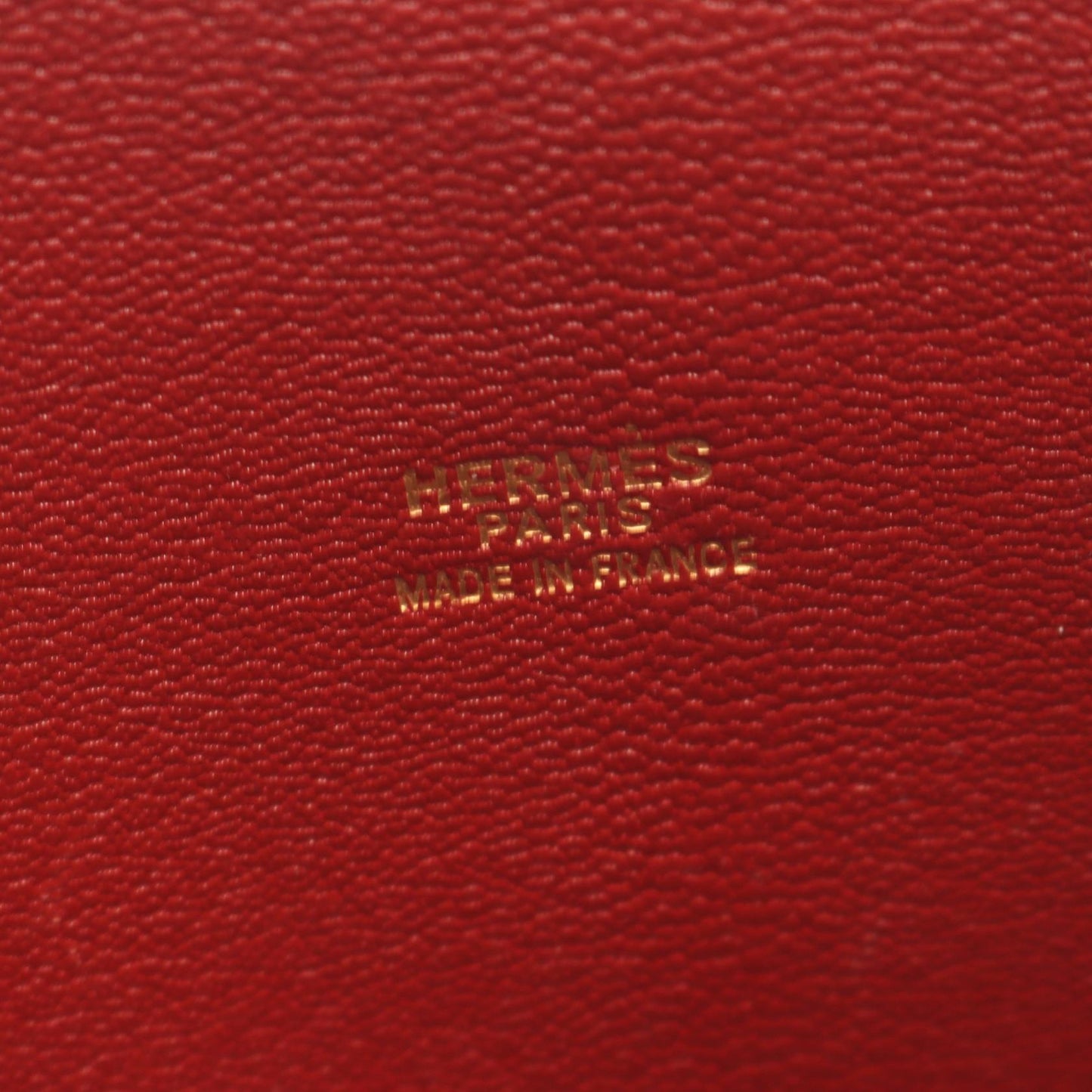 エスカパーダ ルージュアッシュ ハンドバッグ ボックスカーフ ボルドー ゴールド金具 □F刻印 エルメス バッグ HERMES