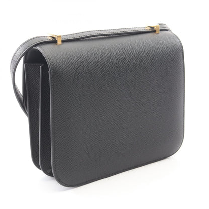 コンスタンス3 ミニ ショルダーバッグ ヴォーエプソン ブラック ゴールド金具 G刻印 エルメス バッグ HERMES